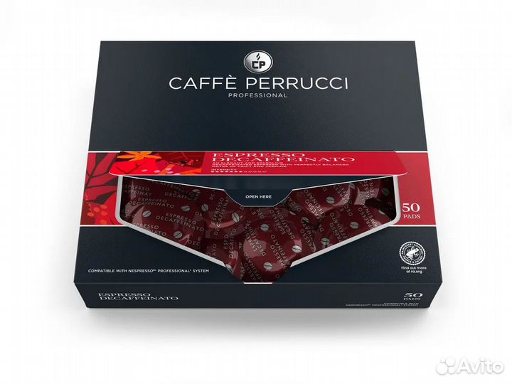 Nespresso Professional Caff Perrucci Decaffeinato