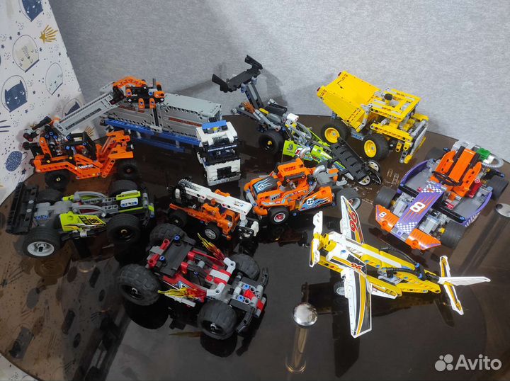 Lego technic большая коллекция