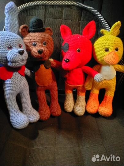 5 ночей с фредди мягкие игрушки