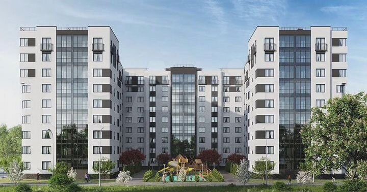 2-к. квартира, 57,5 м², 1/9 эт.