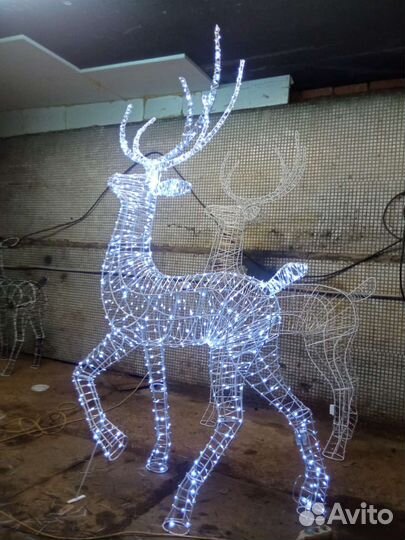 Световые фигуры, Олень светящийся