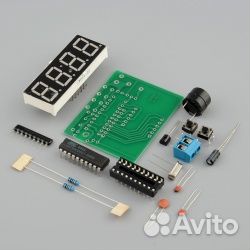 YSZ-4 электронные часы набор конструктор для сборк