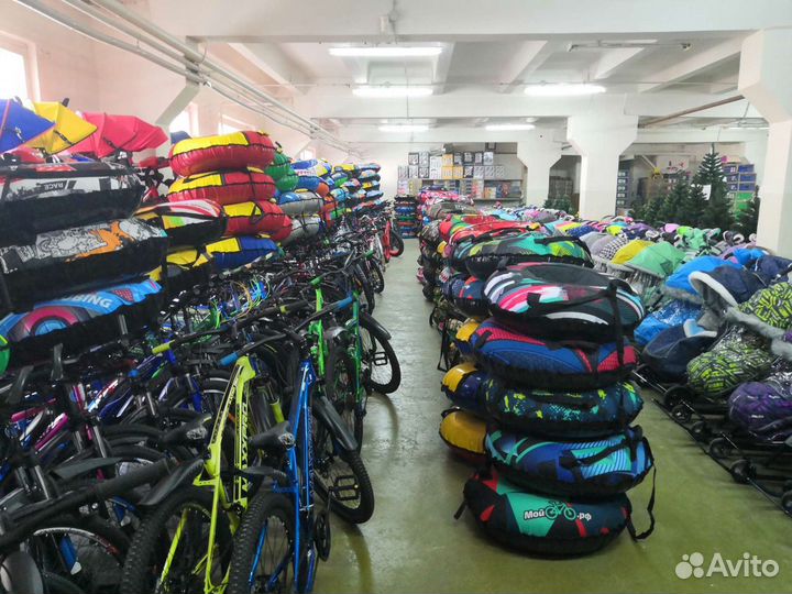 Тюбинг Ватрушка надувные санки 78см-135см