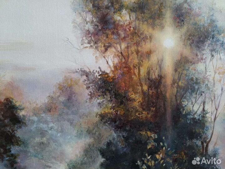 Большая Картина маслом на холсте 