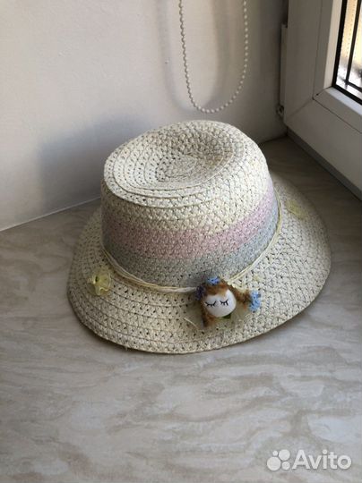Шляпки пляжные для девочки