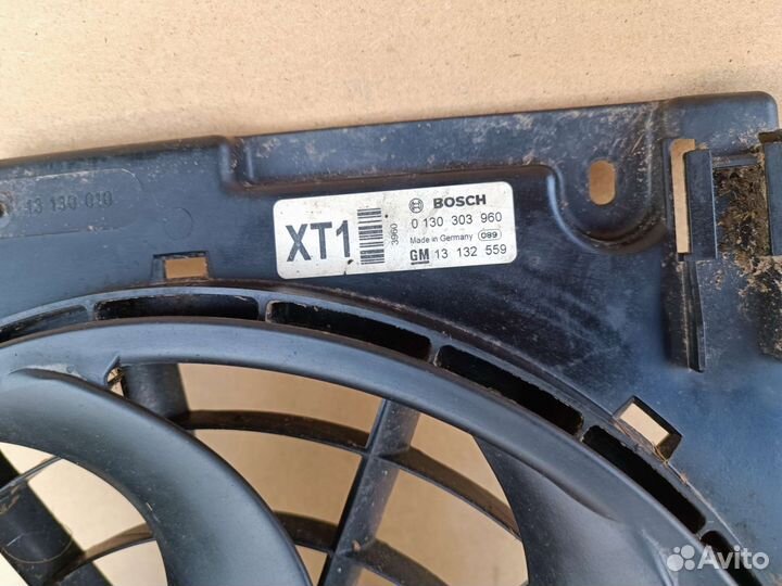 Вентилятор охлаждения Опель Астра H