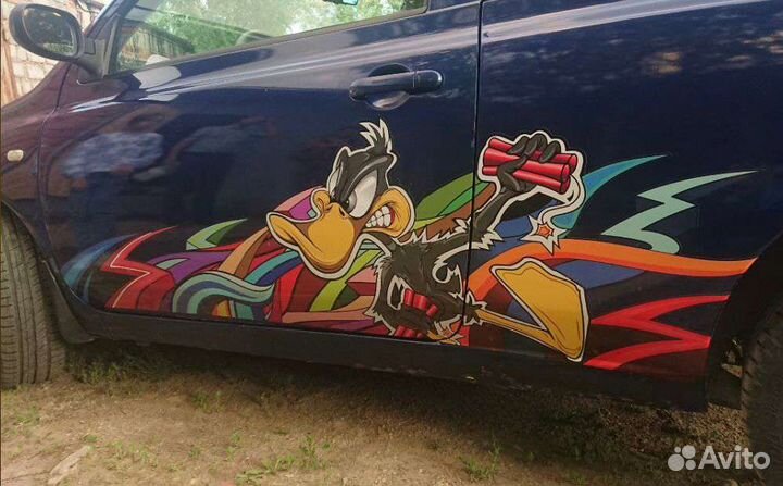 Наклейка, ливрея, винил