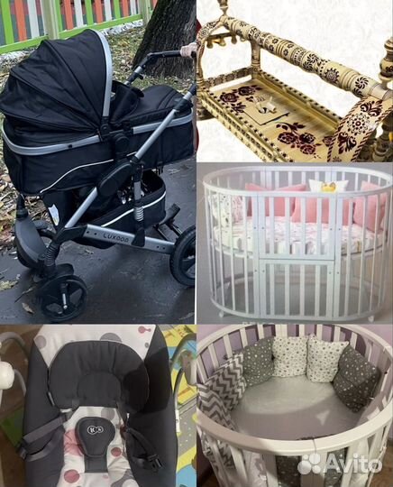 Коляска 2в1 luxmom