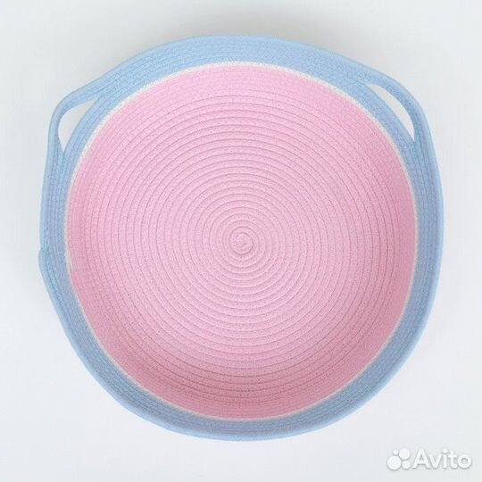 Экологичный лежак для животных, 50 х 50 х 12 см,ве