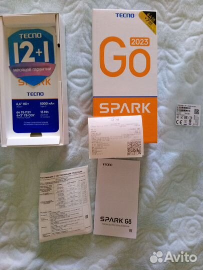 TECNO Spark Go 2023, 4/64 ГБ
