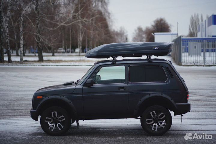 Автобокс Cybort F1 металлик на Нива 2121 4х4