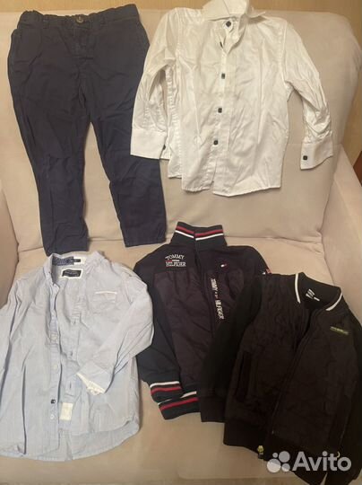 Пакет детских вещей на мальчика 3-4 лет