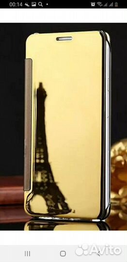 Зеркальный чехол на самсунг а 30 новый