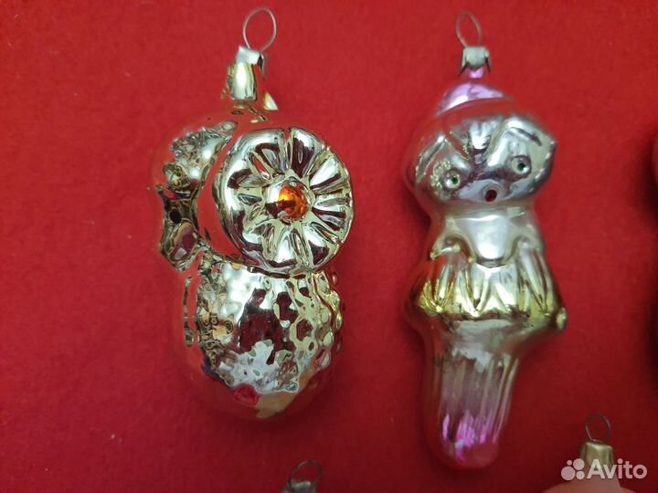 Елочные игрушки СССР