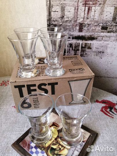Набор рюмок Икея из 6 штук
