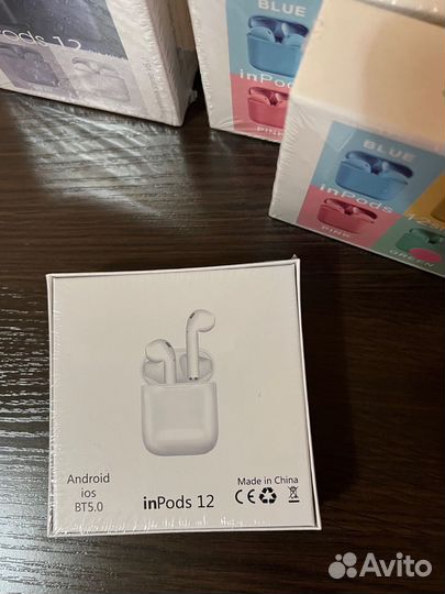 Беспроводные наушники InPods 12 (цвета)