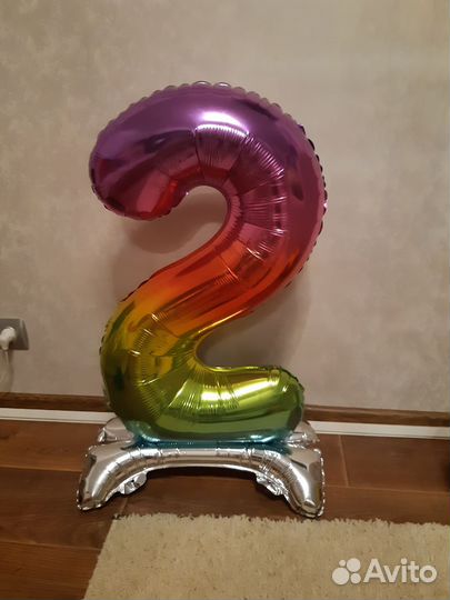 Цифра 2 на день рождения