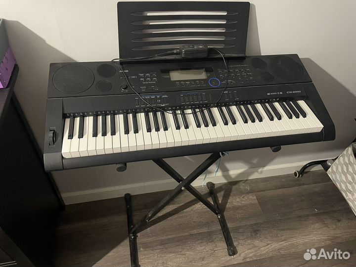 Синтезатор casio CTK-6000