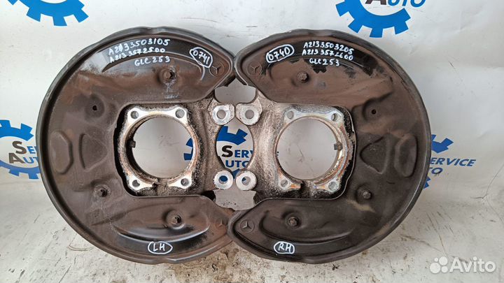 Mercedes GLC X253 Цапфа задняя левая 0741