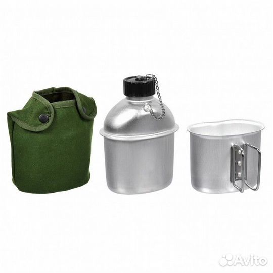 Фляга алюминиевая 1 л