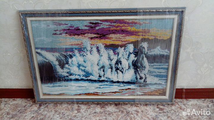 Картина бисером большая 