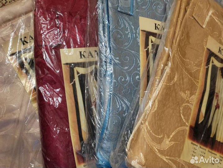 Шторы и тюль комплект