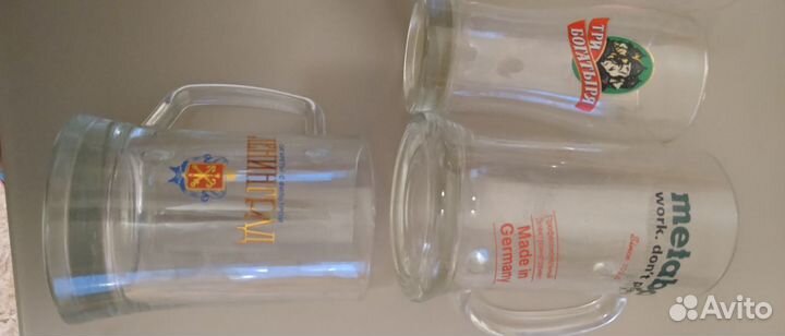 Пивные бокалы, кружки