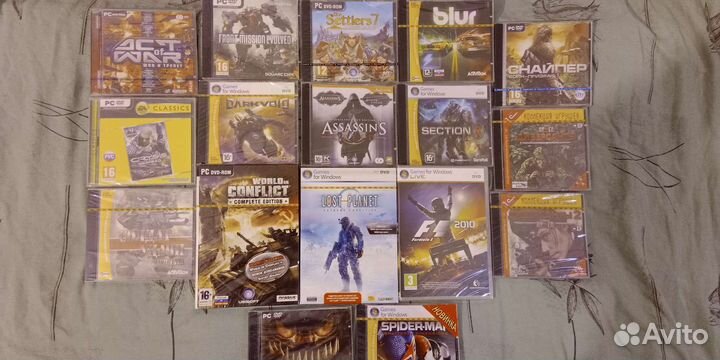 Компьютерные игры диски новые