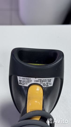 Сканер штрих-кода Zebra Symbol LS2208-SR20007R