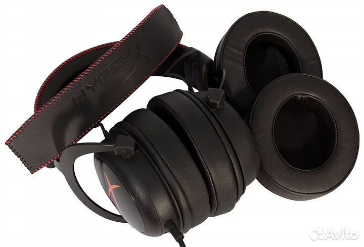 Амбушюры + оголовье HyperX Cloud, Alpha, Alpha S