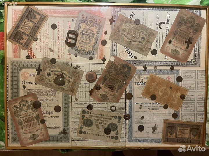 Денежное панно