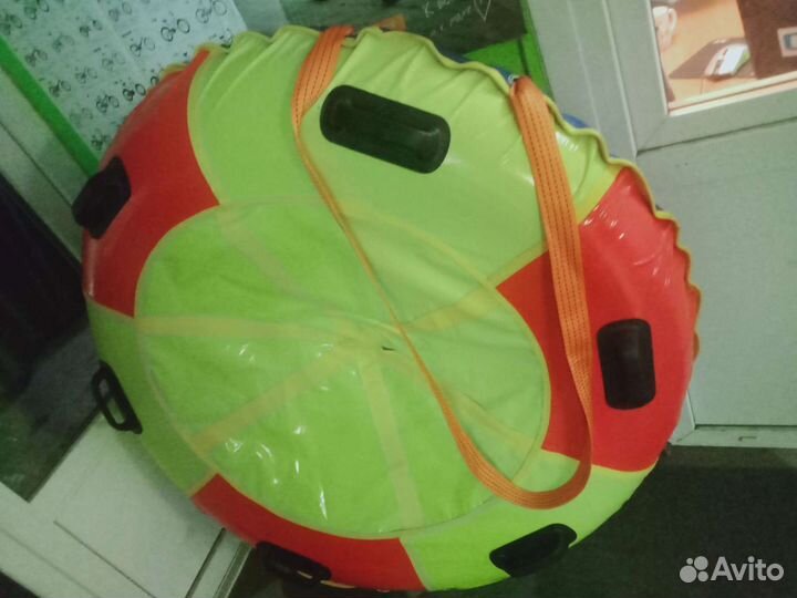 Тюбинг буксир усилен 130/150 ватрушка санки