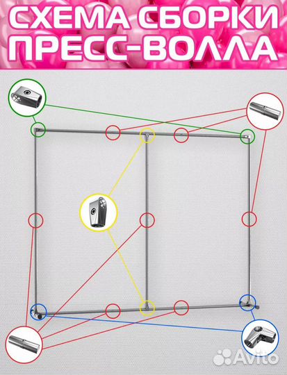 Каркас для фотозоны