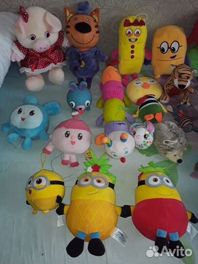 Мягкие игрушки пакетом