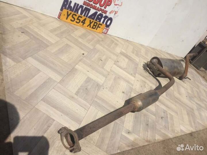 Выхлопная труба глушитель Mazda 3 BK