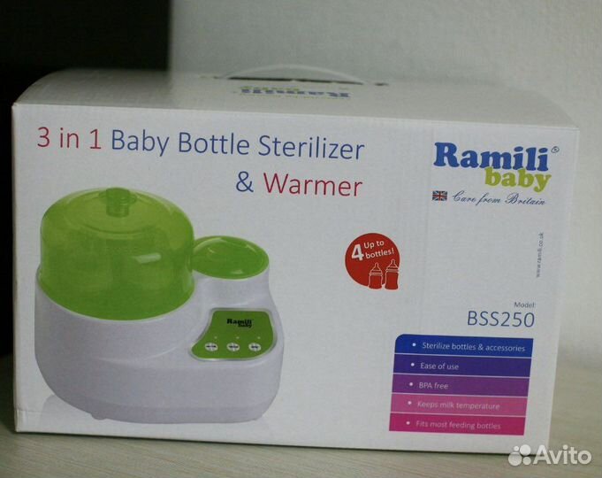 Стерилизатор подогреватель Ramili Baby