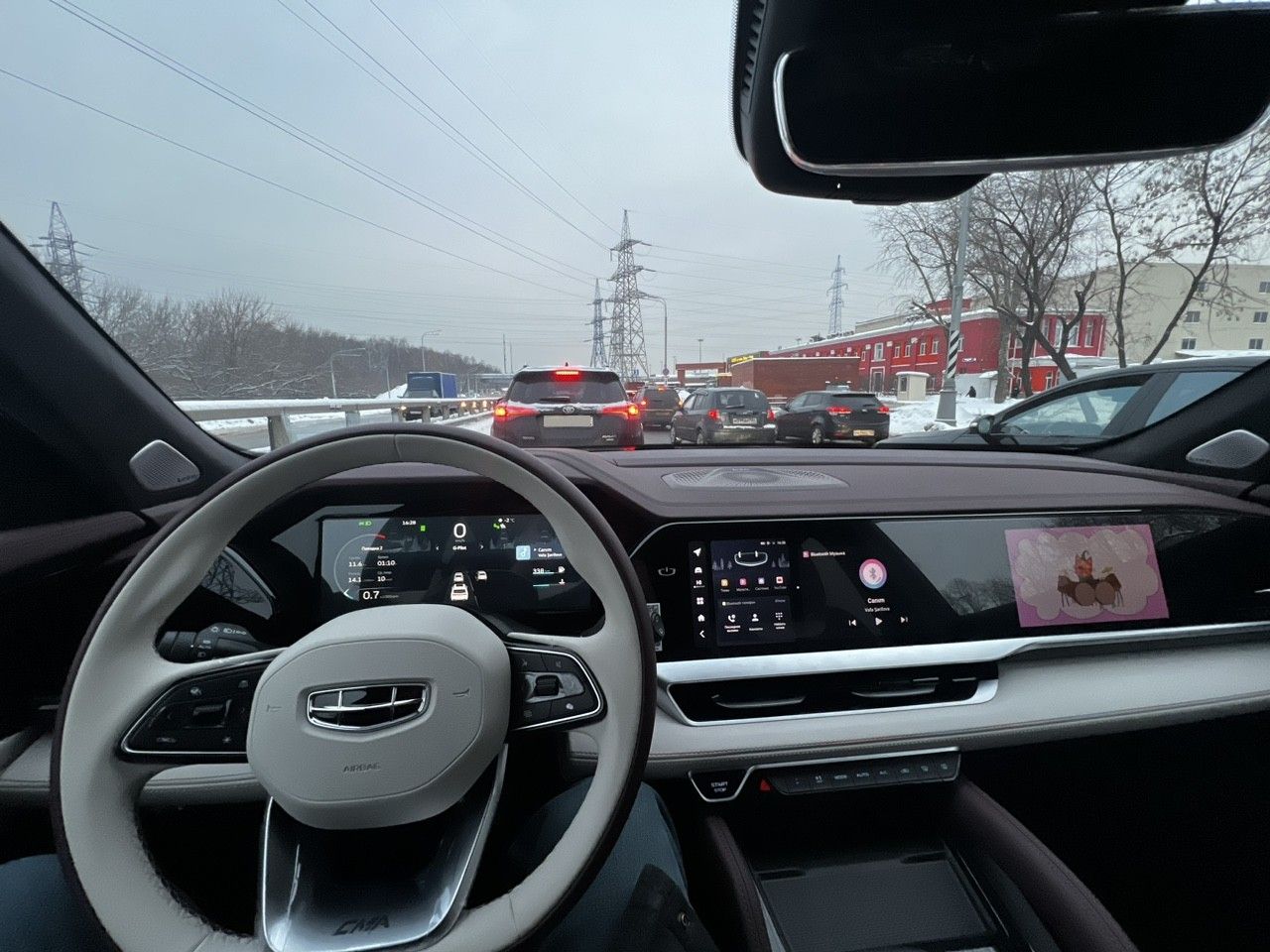 Geely Monjaro: фото владельца