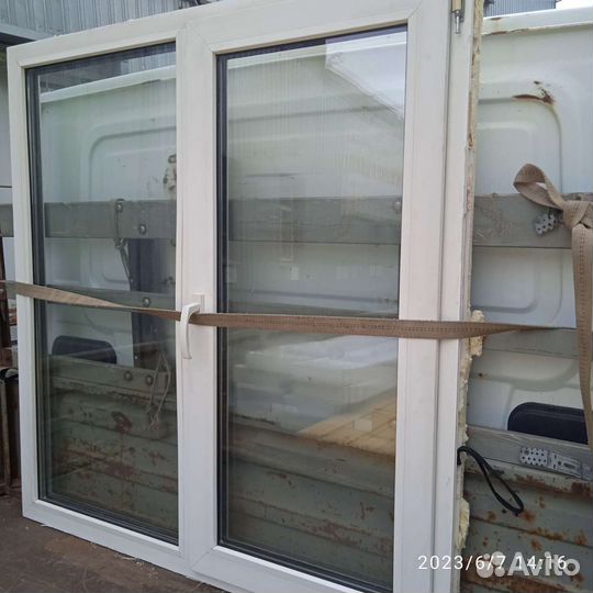 Окна и двери пвх бу