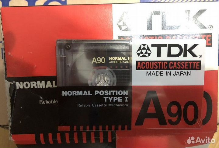 Аудиокассеты TDK A 90 (10шт.бронь)