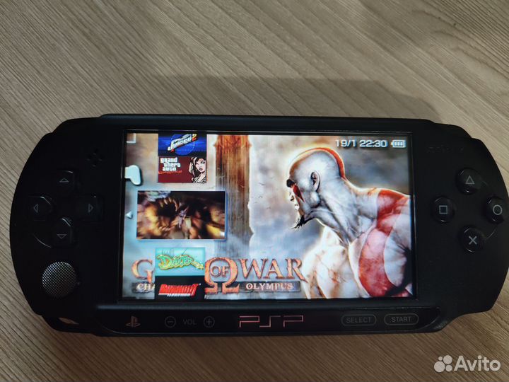 PSP E1008 прошитая 64gb