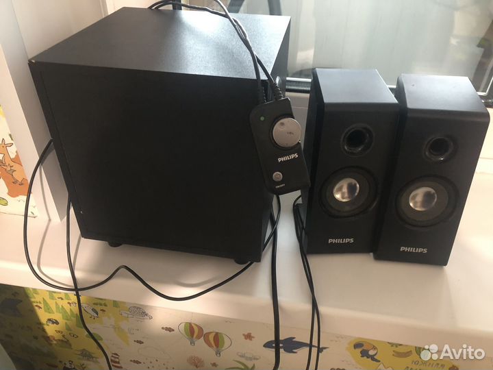 Колонки 2.1 philips