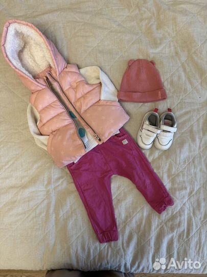 Фирменная одежда для девочки 80