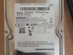 Жесткий диск Samsung hd154ui 1.5 Tb