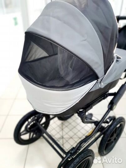 Коляска 2 в 1 на больших колесах
