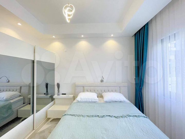 2-к. квартира, 55 м² (Турция)