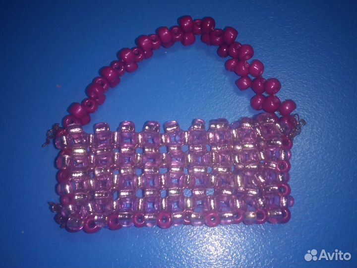 Мини сумка из бисера