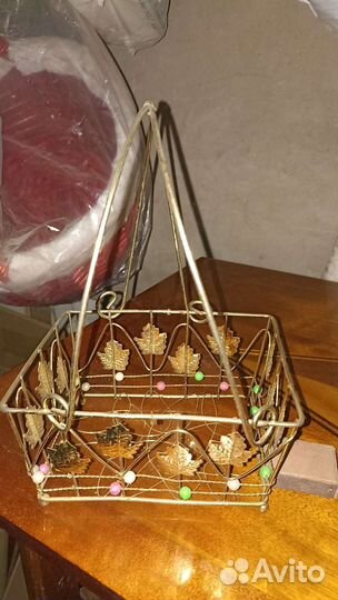 Корзинка декоративная