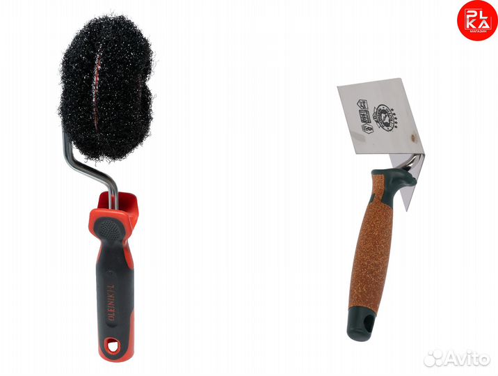 Набор Валик угловой+угловой шпатель Olejnik