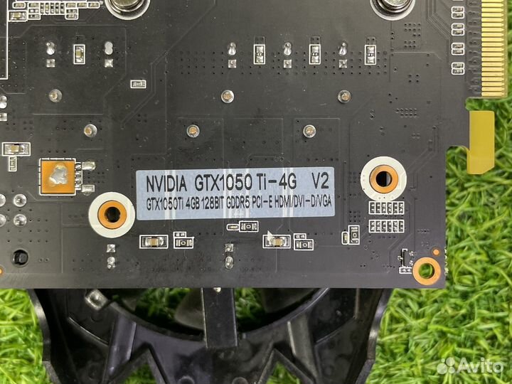 Поддельная PCI-e GTX 1050 Ti 4Gb gddr5 128bit