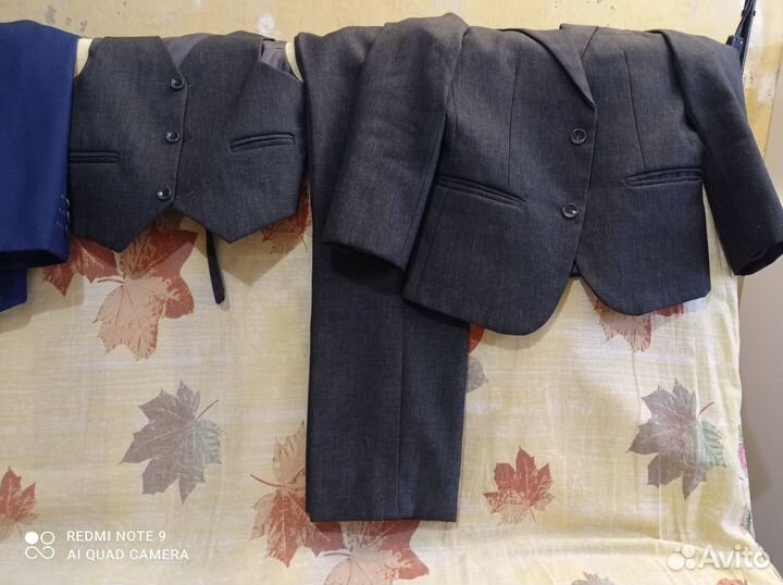 Школьный костюм на мальчика 1 комплект, тройка